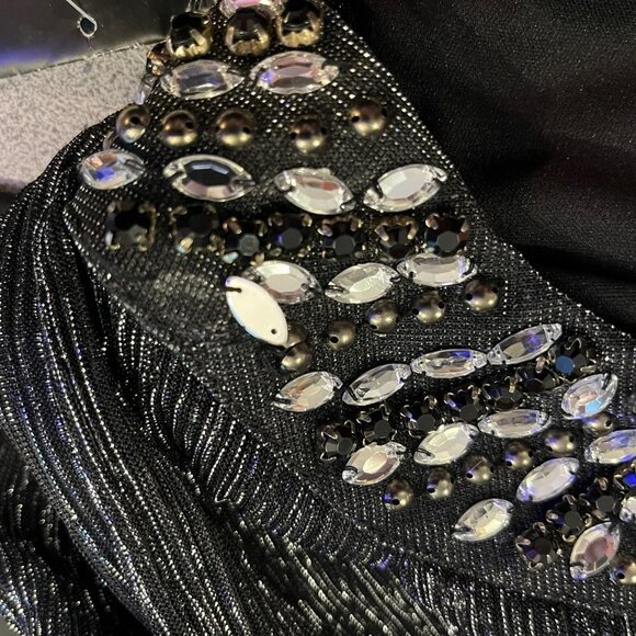 ALFANI Women's Metallic Silver Sleeveless Formal Dress - Size Medium - NWD$99.50 - Picture 6 of 6